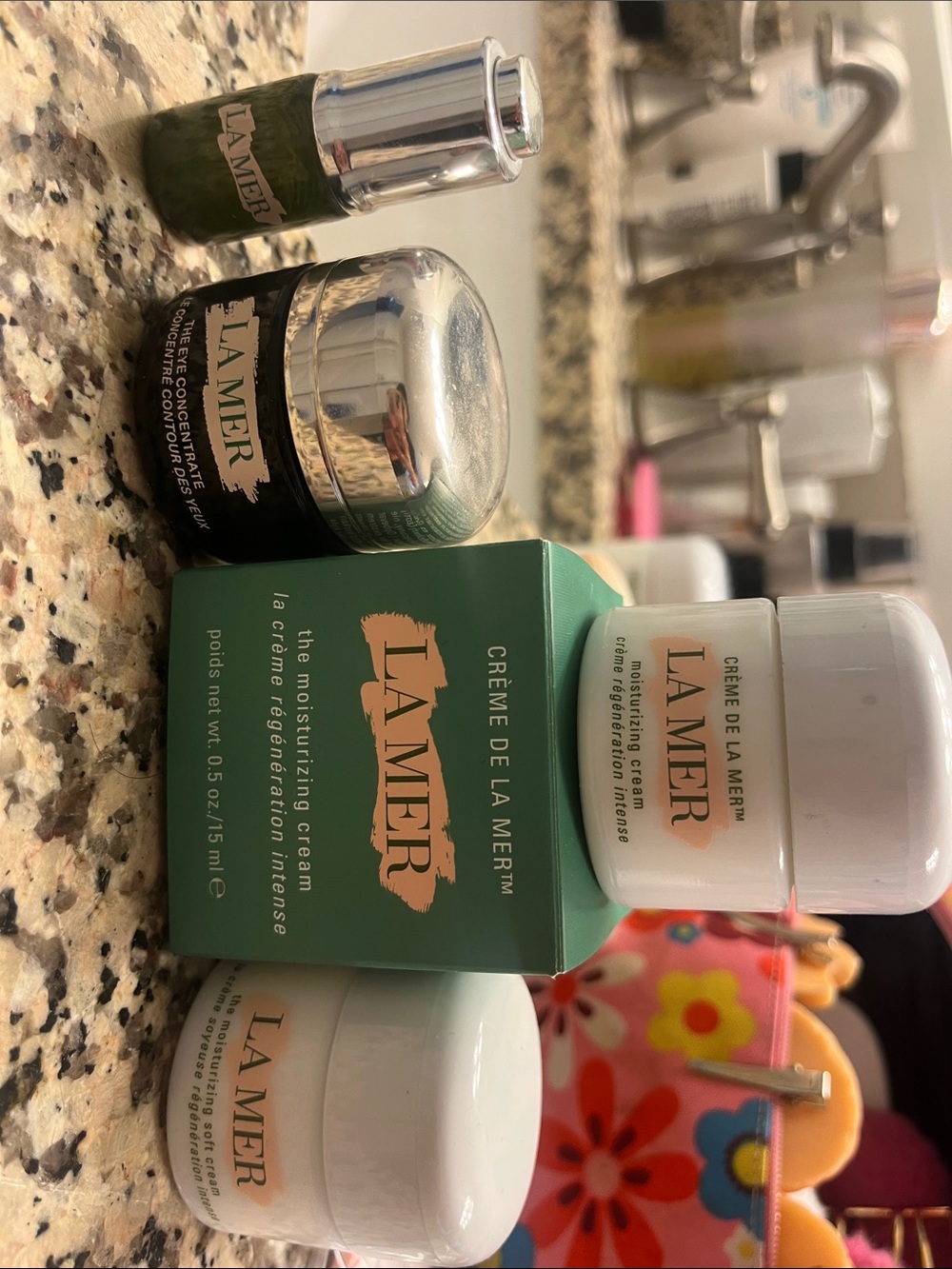 La Mer Assorted Empty Bottles